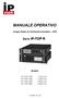 MANUALE OPERATIVO. Serie IP-TOP R. Gruppi Statici di Continuità monofase UPS. Modelli. Ed. 03/06 Rev. 02