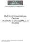 Modello di Organizzazione, Gestione e Controllo ai sensi del D.Lgs. n. 231/2001