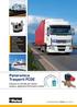 Panoramica Trasporti FCDE. Soluzioni di controllo per camion, autobus, applicazioni ferroviarie e marine