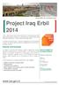 Project Iraq Erbil 2014
