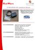 RedWave Short Range Reader UHF USB (EPC Class 1 Gen 2 - ISO 18000-6C) in case for 2 external multiplexed UHF antennas.