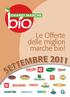 Le Offerte delle migliori marche bio!