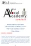 The Vocal Academy Contest