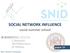 SOCIAL NETWORK INFLUENCE