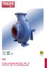 Iso 9001 - Cert. N 0633 ATEX CERTIFIED. Pompe centrifughe DIN 24255 - EN 733 DIN 24255 - EN 733 centrifugal pumps