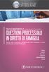 QUESTIONI PROCESSUALI IN DIRITTO DI FAMIGLIA