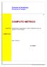 COMPUTO METRICO. Comune di Avetrana Provincia di Taranto. Ristrutturazione, adeguamento e cambio di destinazione d'uso da deposito a Punto Ecologico