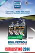 ROIL PETROLI 4 TEL./FAX. (081) 842.02.26. 4,5 18 180 e-mail:roilpetroli@roilpetroli.it 5 20 200
