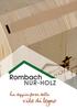 Rombach NUR-HOLZ. La doppia forza della vite di legno