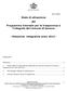 Stato di attuazione del. Programma triennale per la trasparenza e l integrità del Comune di Genova. - Relazione integrativa anno 2013 -