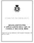 COMUNE DI CHERASCO REGOLAMENTO PER L APPLICAZIONE DELL ART. 34 COMMA 2 DEL D.P.R. 380/01