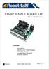 STAMP SIMPLE BOARD KIT Manuale Utente