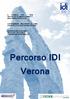 Percorso IDI Verona IL BILANCIO PER I NON SPECIALISTI: ELEMENTI FORMALI E INDICAZIONI STRATEGICHE