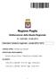 Regione Puglia. Deliberazione della Giunta Regionale N. 1225 DEL 12-06-2012. Calendario Venatorio regionale annata 2012 / 2013.