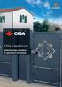 CISA Casa Sicura. Soluzioni per chiudere il cancello in sicurezza