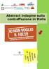 Abstract indagine sulla contraffazione in Italia