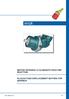 H1CR MOTORI INTEGRATI A CILINDRATA FISSA PER RIDUTTORI PLUG-IN FIXED DISPLACEMENT MOTORS FOR GEARBOX E/1 COD. 08-0007-A12