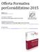 Offerta Formativa percorsidiestimo 2015