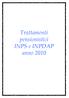 Trattamenti pensionistici INPS e INPDAP anno 2010