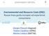 Environmental and Resource Costs (ERC): Nuove linee guida europee ed esperienze comunitarie