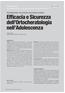 Efficacia e Sicurezza dell Ortocheratologia nell Adolescenza