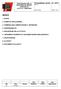 INDICE. PG-GestRifSan- Rev00 S.S. SPPAA Rev.00 PROCEDURA PER LA GESTIONE DEI RIFIUTI SANITARI IN A.S.S. N.1 TRIESTINA 1. SCOPO