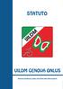 Associazione UILDM Genova ONLUS - Statuto
