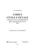 CODICI CIVILE CODICI E PENALE CIVILE E PENALE