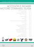 ACCESSORI E RICAMBI MOTORE COMANDO, GUIDA