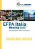 EFPA Italia GUIDA AGLI HOTELS. meeting 2013. Riva del Garda (TN) 6-7 Giugno