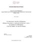 Università degli Studi di Padova. Corso di Laurea Magistrale in Lingue Moderne per la Comunicazione e la Cooperazione Internazionale Classe LM-38