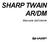 SHARP TWAIN AR/DM. Manuale dell'utente