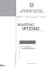 BOLLETTINO UFFICIALE MINISTERO DELL'ISTRUZIONE, DELL'UNIVERSITÀ E DELLA RICERCA ATTI NORMATIVI E DI AMMINISTRAZIONE