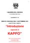I QUADERNI DEL KODOKAN. A cura del Maestro Mario Brucoli QUADERNO N 16 SERATA CONVIVIALE DEL 10 SETTEMBRE 2010 OGGETTO DELLA SERATA: Introduzione