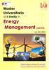 Energy Management (60CFU)