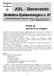 ASL - Benevento. Bollettino Epidemiologico n. 87. e-mail: sep@aslbenevento1.it