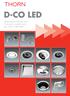 Lighting people and places D-CO LED. Illuminazione LED per luce d accento o guida visiva, per interni e per esterni