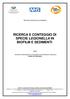 RICERCA E CONTEGGIO DI SPECIE LEGIONELLA IN BIOFILM E SEDIMENTI