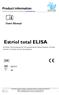 Estriol total ELISA. Product information. Userś Manual DE3717 96