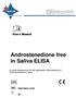 Androstenedione free in Saliva ELISA