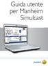 Guida utente per Manheim Simulcast