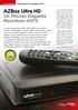 AZBox Ultra HD. Un Piccolo Elegante Ricevitore HDTV 0.45. Ricevitore HDTV via Satellite e IPTV TEST REPORT