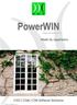 PowerWIN. Made by experience. Scheda informativa 6.1 H. Scheda informativa 6.1 H
