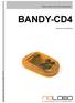 Radiocomando 433,92 MHz quadricanale BANDY-CD4. Istruzioni ed avvertenze. Copyright Nologo BANDY-CD2/4 + exue 010308 REV.03-IT