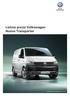 Veicoli Commerciali. Listino prezzi Volkswagen Nuovo Transporter
