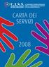 CARTA DEI SERVIZI 2008