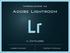 Introduzione ad. Adobe Lightroom. il Catalogo