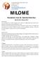 MILOME Newsletter from St. Camillus Dala Kiye