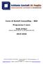 Corso di Gestalt Counselling - BA9. Programma I anno. Sede di Bari (presso Spazio del Sé in via Pavoncelli 139) 2015-2016