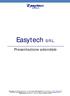 Easytech S.R.L. Presentazione aziendale